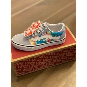 Vans Ward Women's Shoes Rainbow Tie Dye - Size 6